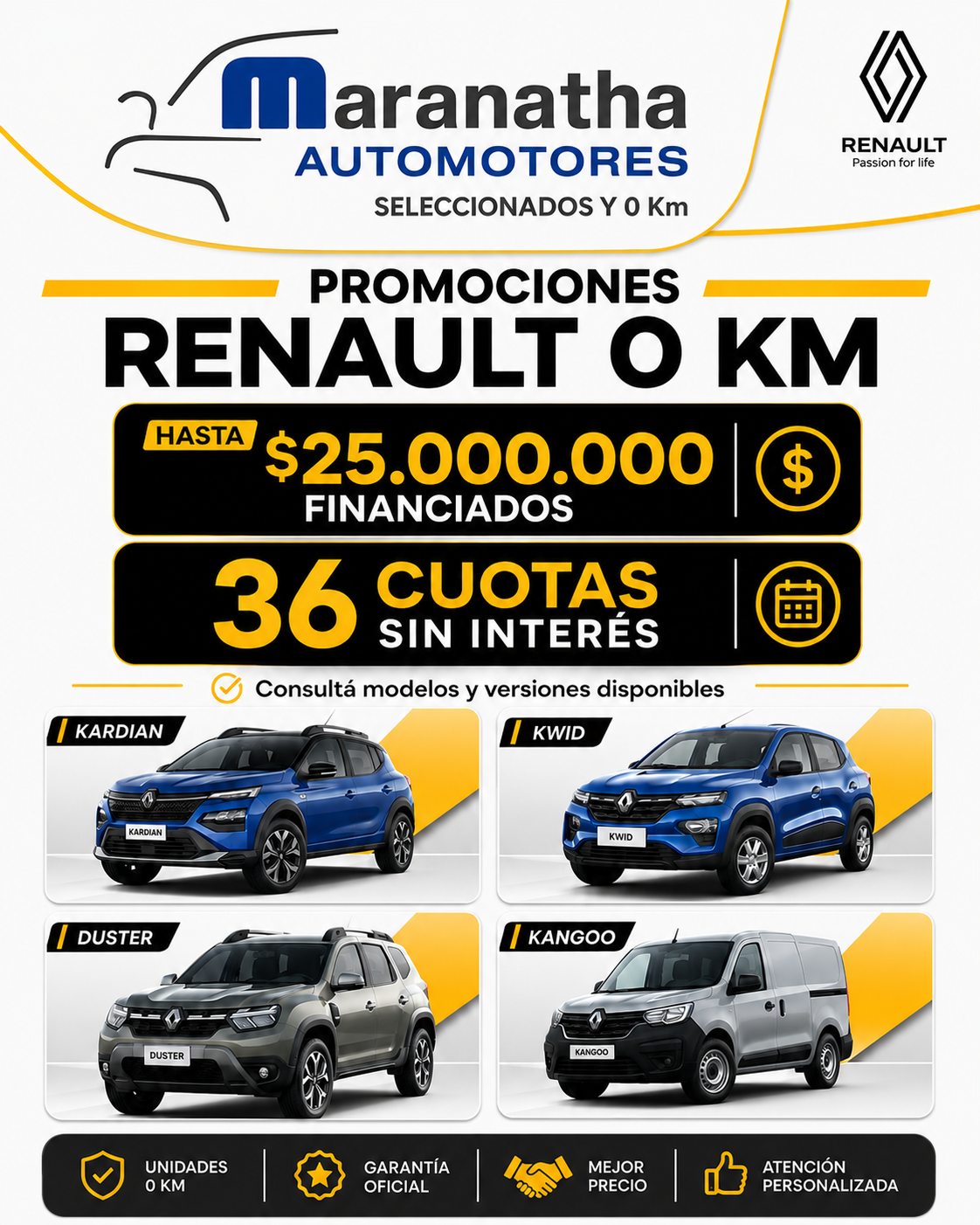 Promoción Renault 0 km