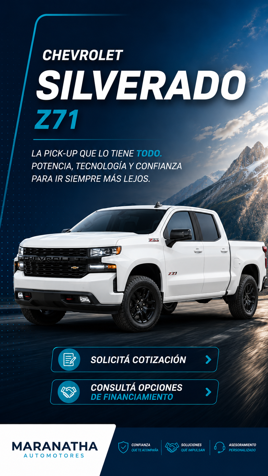 Chevrolet Silverado Z71 flyer